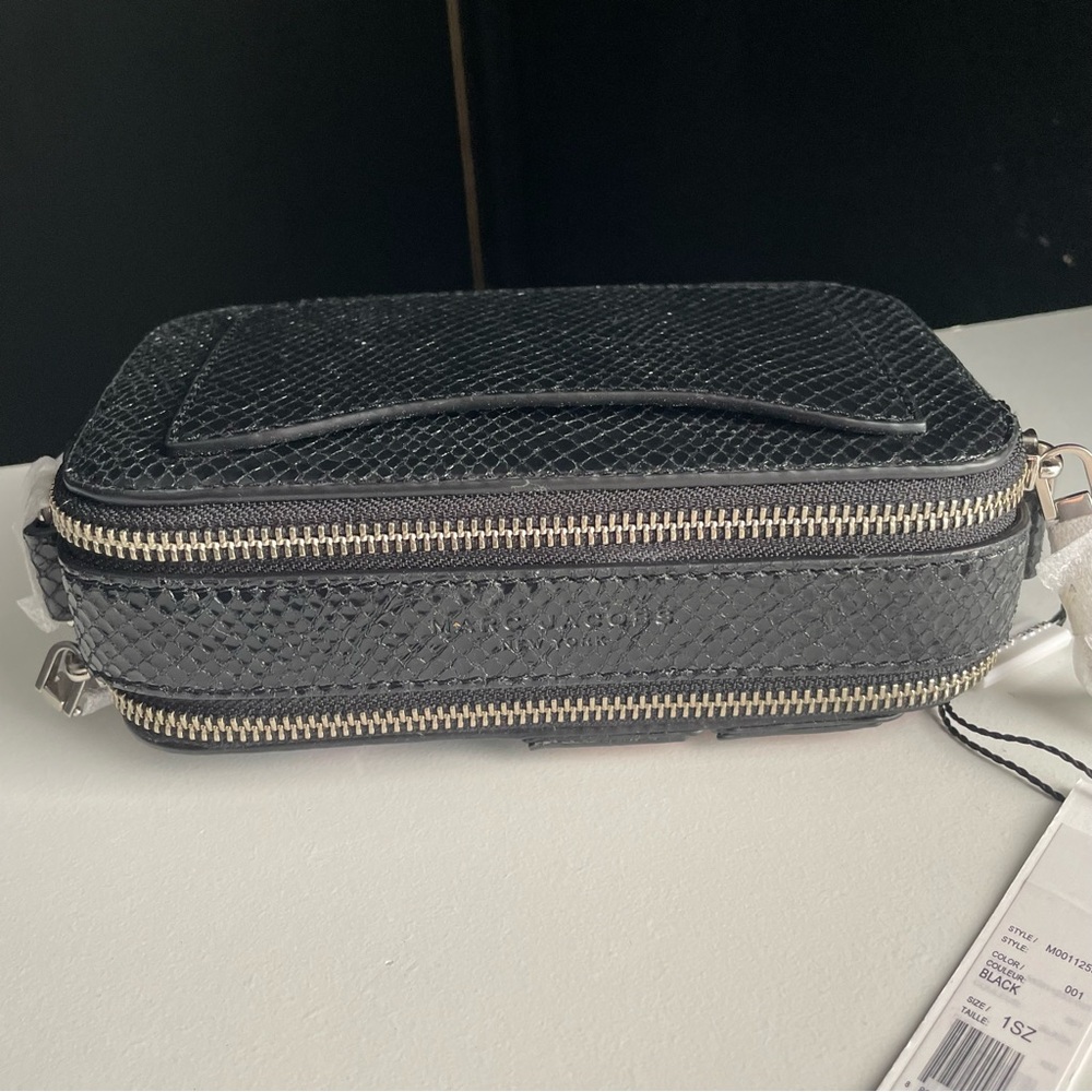 Marc Jacobs X Julie Verhoeven Leather Python Snake Snapshot Camera Bag - Picture 12 of 16